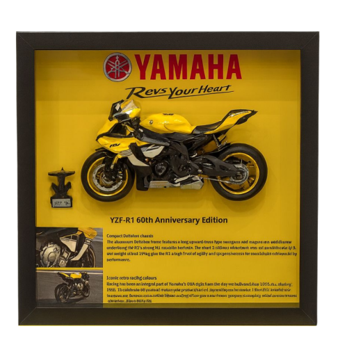 لوحة مجسم دباب اصفر Yamaha R1