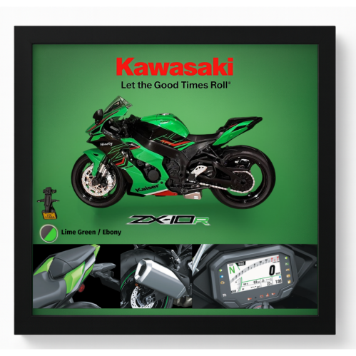 لوحة مجسم Kawasaki ZX-10R