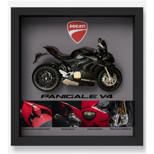 لوحة مجسم Ducati Panigale V4 اسود