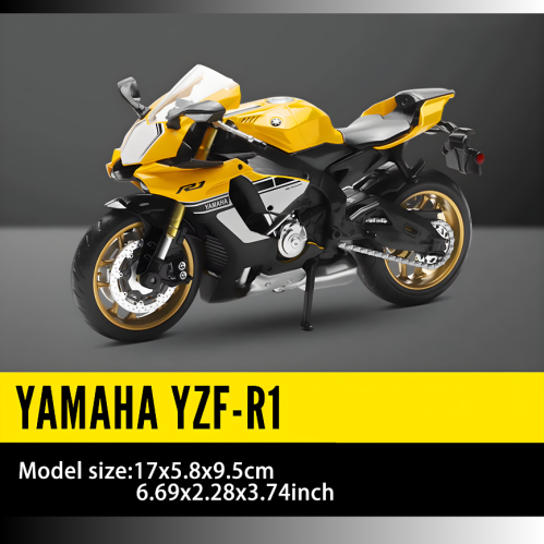 مجسم دباب Yamaha R1 اصفر