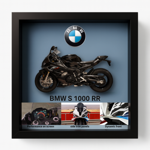 لوحة مجسم BMW S1000RR اسود