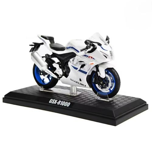 مجسم دباب Suzuki 1000RR ابيض
