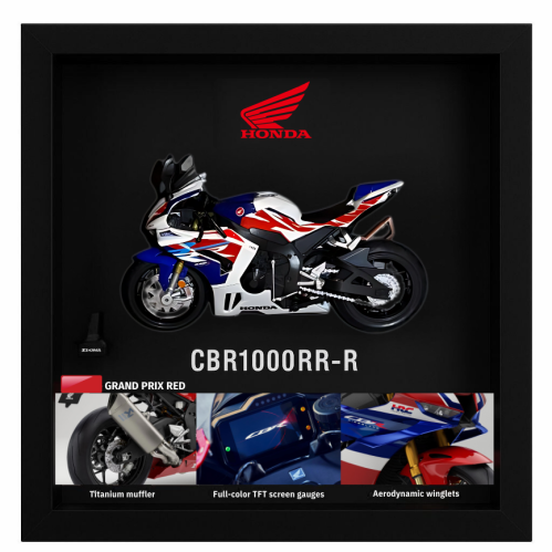 لوحة مجسم هوندا CBR1000RR-R ابيض