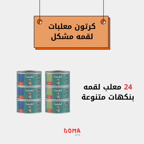 معلبات لقمه بنكهات متنوعه 24 حبه