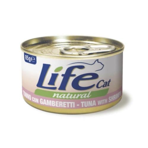 كرتون لايف كات معلبات التونه مع الجمبري 85 جم (24)...