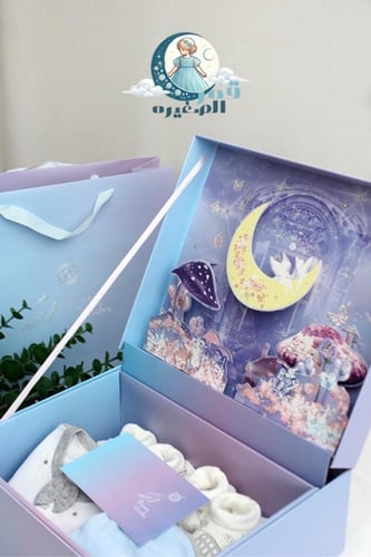 بوكس هدايا فاخر 3D (فارغ)