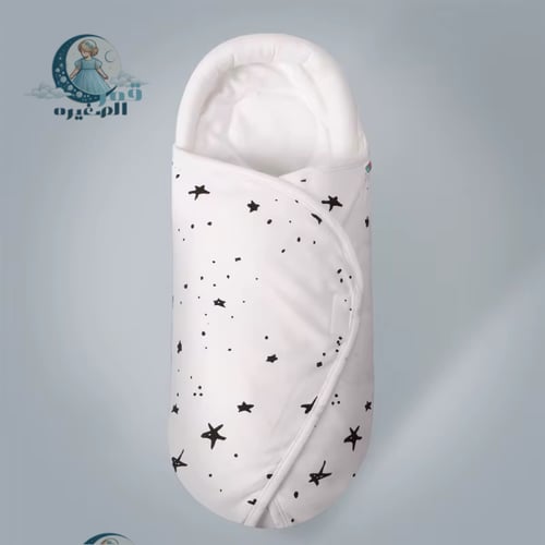 بطانية لف الرضع مع حشوه عند الرأس