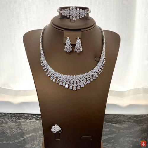 طقم زركونيا فاخر