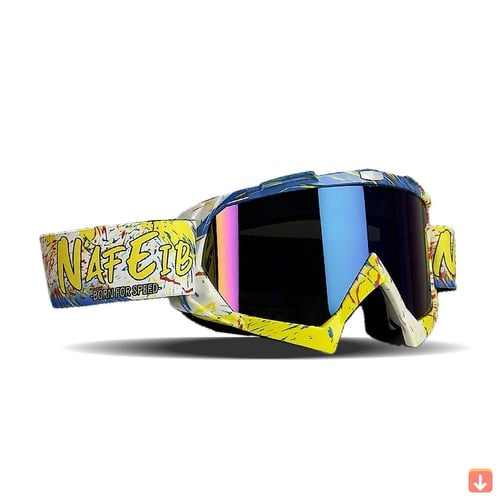 نظارات دراجة نارية مضادة للضباب للرجال والنساء ، ن...