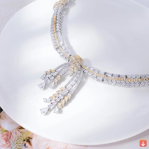 جديد 4 قطع دعوى زركون العروس طقم مجوهرات حفلة نسائ...