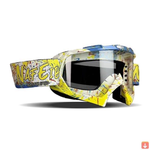 نظارات دراجة نارية مضادة للضباب للرجال والنساء ، ن...