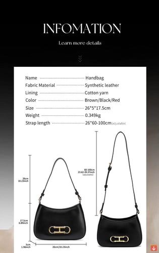 حقيبة يد نسائية من CHCH حقيبة كتف بسيطة جديدة بسحا...