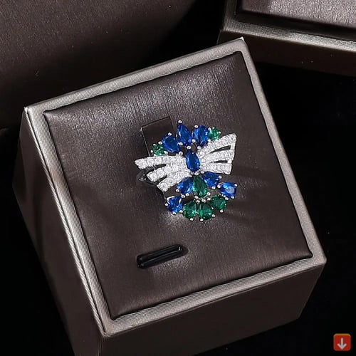 طقم مجوهرات المرأة الزفاف قلادة وحلق مجموعة مجوهرا...