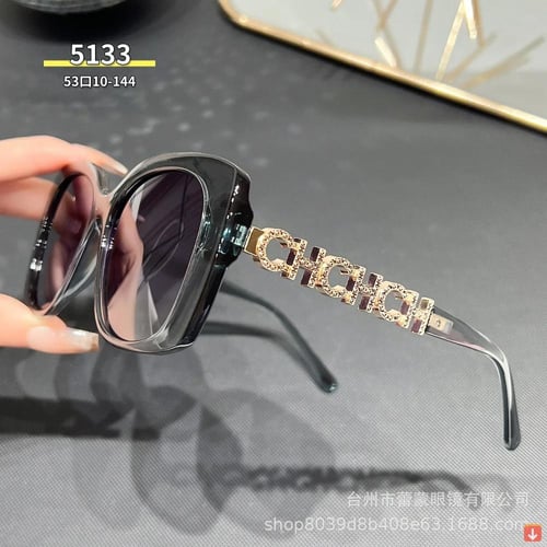 2025 موضة جديدة النظارات الشمسية النساء الفاخرة