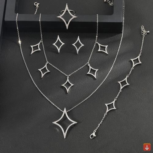 ACCKINGTrendy أزياء فاخرة Waterdrop مجموعات المجوه...