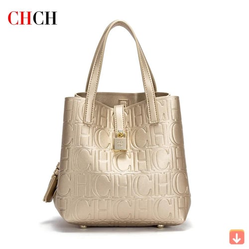 حقيبة تسوق نسائية من CHCH حقيبة تسوق باليد من الفو...