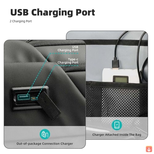 حقيبة كمبيوتر محمول مصممة للرجال من HK حقائب مدرسي...