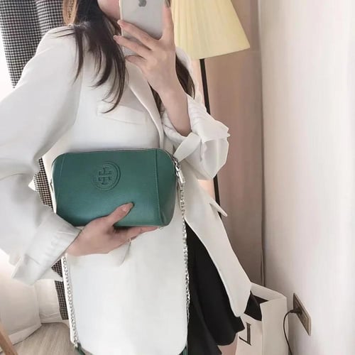 حقيبة كروس جلدية، حزام واحد، عصرية