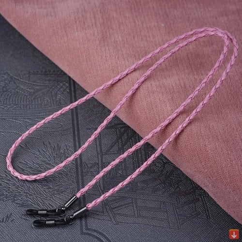 1 قطعة نظارات النساء الرجال الجلود حبل سلسلة المنس...