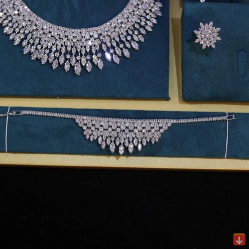 موضة الأبيض 5A تشيكوسلوفاكيا زركونيا ليف القرط قلا...