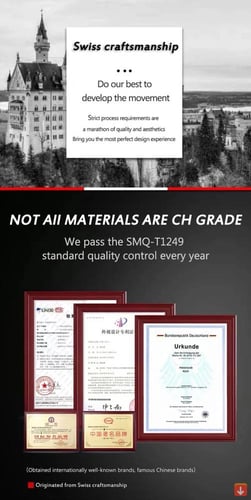 ماركةPOEDAGAR ساعة نسائية أنيقة مقاومة للماء المقا...