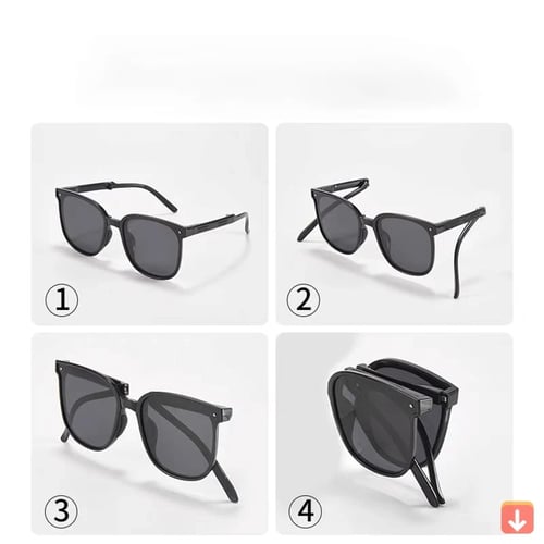 نظارات شمسية للأطفال قابلة للطي مضادة للأشعة فوق ا...