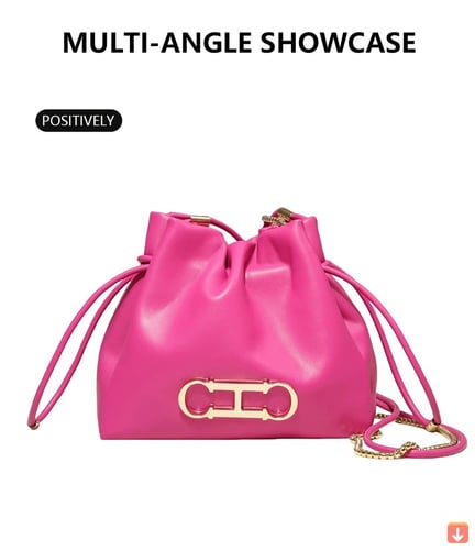 حقيبة كتف أحادية اللون للسيدات ، نمط كاجوال ، حقيب...