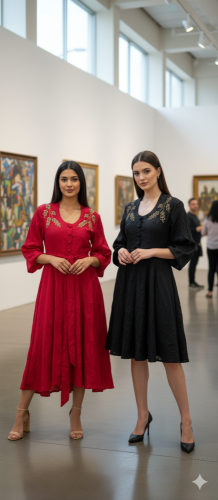 فستان نسائي