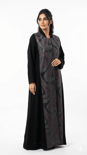 Abaya "Story of Luxury" – Korean crepe fabric and the magic of Feteet