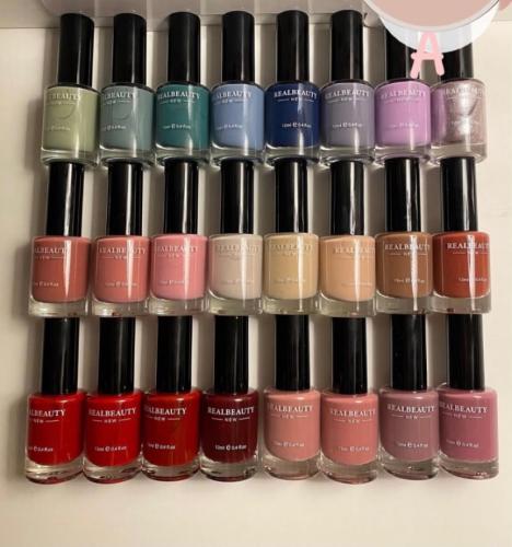 مجموعة مناكير ريل بيوتي 24 لون | Real Beauty Nail...
