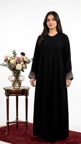 عباية كريب مدغبل شغل يدوي