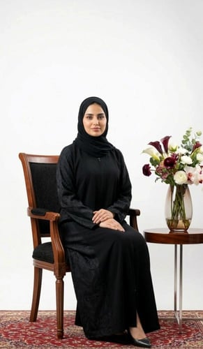 عباية جاكار كلوش بالكم والجوانب