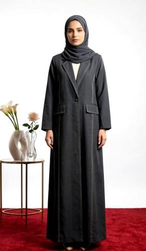 عباية بليزر ملون دقة خيط