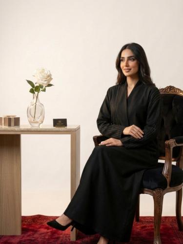عباية بـ الليزر قيطان باليدات