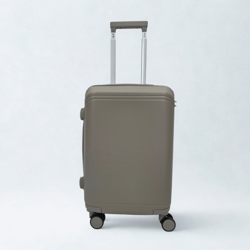 طقم حقائب سفر 5 قطع لون رمادي زيتوني