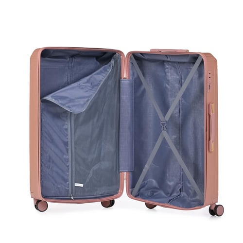 طقم حقائب سفر 7 قطع لون روز