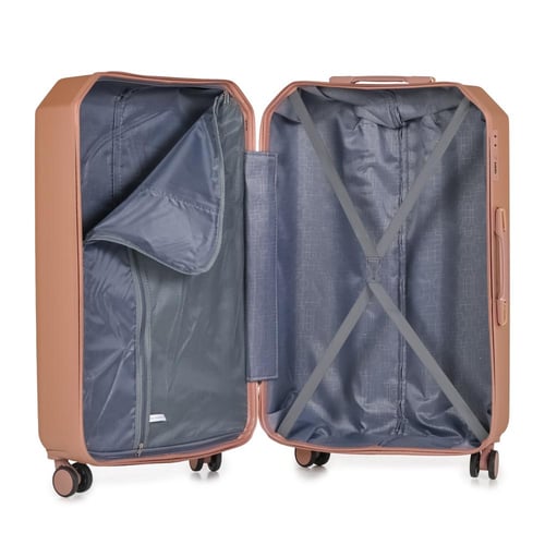 طقم حقائب سفر 4 قطع لون روز