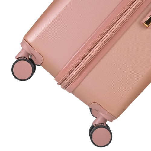 طقم حقائب سفر 7 قطع لون روز