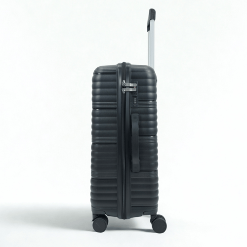 طقم حقائب سفر 3 قطع ضد الكسر أسود