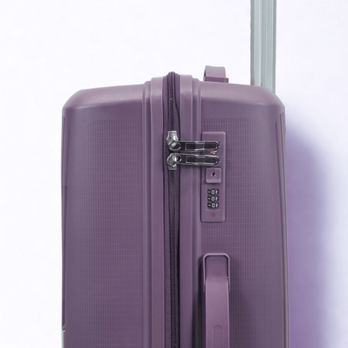 طقم حقائب سفر 3 قطع ضد الكسر بنفسجي