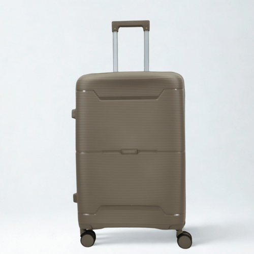 طقم حقائب سفر 3 قطع ضد الكسر كاكي