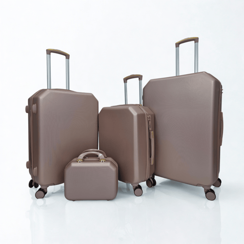 طقم حقائب سفر 5 قطع لون روز