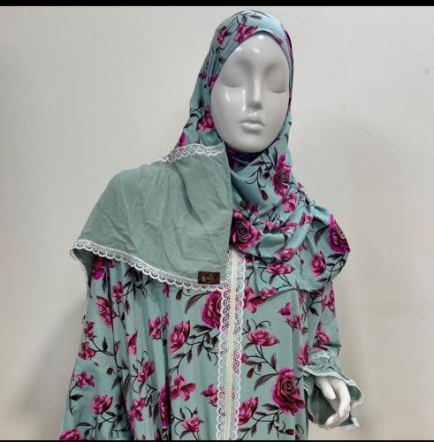 ثوب صلاه سحاب كلفه و قماش ساده