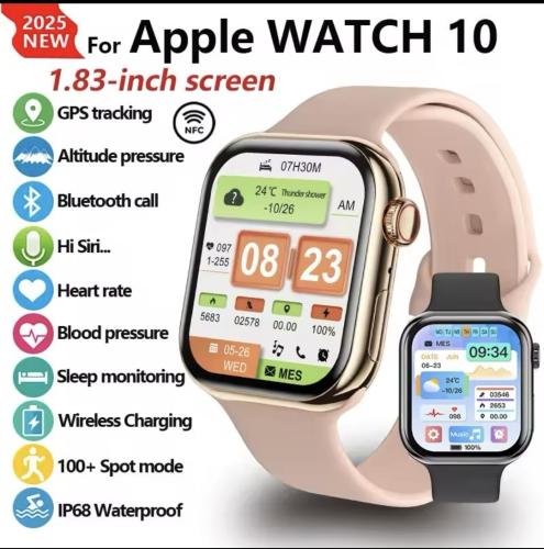 ساعة شبيهة apple watch 10