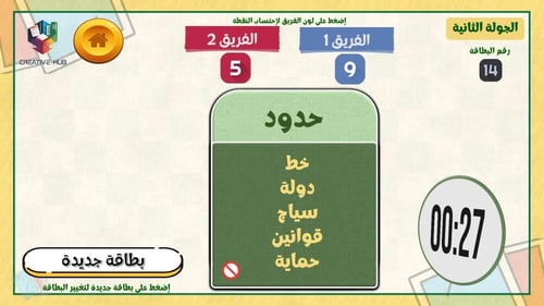 لعبة قول بس لا تقول - نتيجة تفاعلية