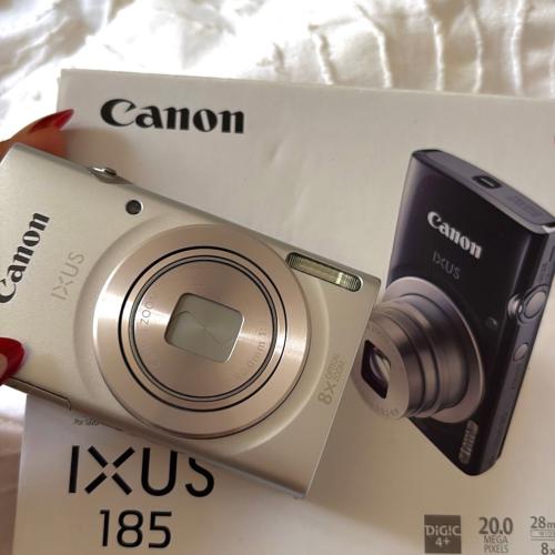 Ixus 185 silver used with box