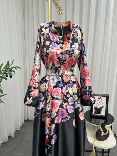 فستان الورد راقي وفخم