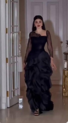 فستان سهره أسود