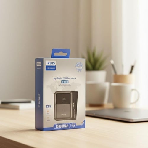 باور بنك iPlus IP-B118 سعة 10000mAh – شحن سريع 22....