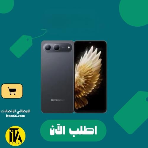 Tecno Spark 40 5G - أسود حبري - 256 جيجابايت - ذاك...